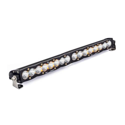 Baja Designs - Baja Designs S8 Straight LED Light Bar - Universal (20 Inch, Spot Light Pattern, Clear Lens)