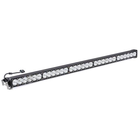 Baja Designs - Baja Designs OnX6 Straight LED Light Bar, 50", Racer Spot Light Pattern, Clear Lens - Universal