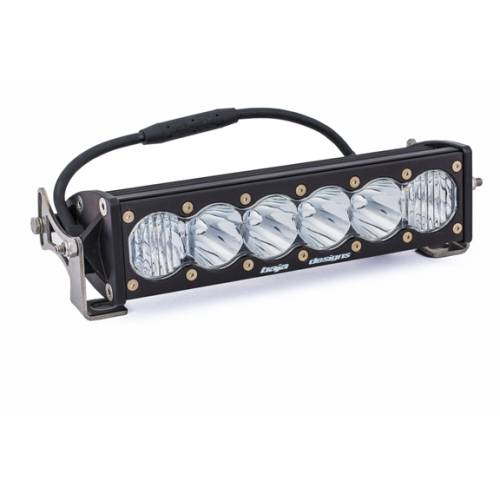Baja Designs - Baja Designs 10 Inch OnX6+ Straight LED Light Bar - Universal, Driving/Combo Light Pattern, Clear Lens
