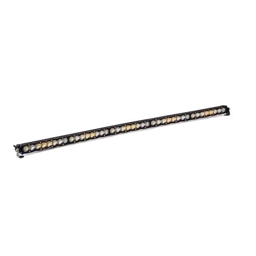 Baja Designs - Baja Designs S8 Straight LED Light Bar - Universal (50 Inch, Driving/Combo Light Pattern, Clear Lens)