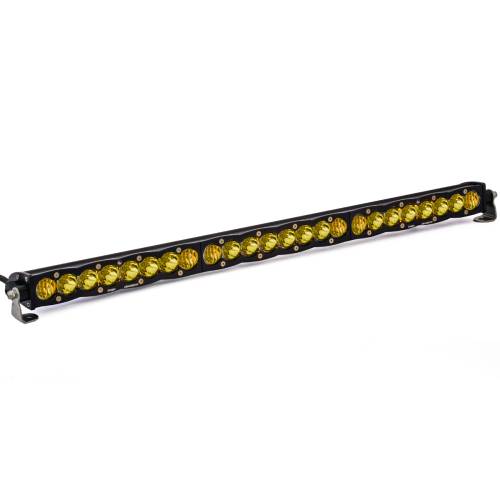 Baja Designs - Baja Designs S8 Straight LED Light Bar - Universal (30 Inch, Driving/Combo Light Pattern, Baja Amber Lens)