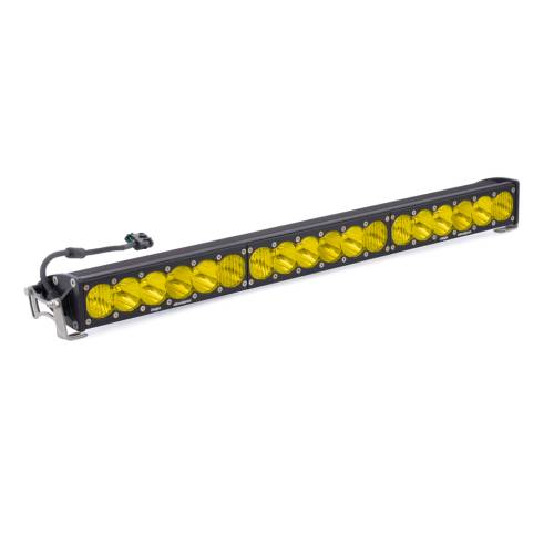 Baja Designs - Baja Designs 30 Inch OnX6+ Straight LED Light Bar - Universal, Driving/Combo Light Pattern, Baja Amber Lens