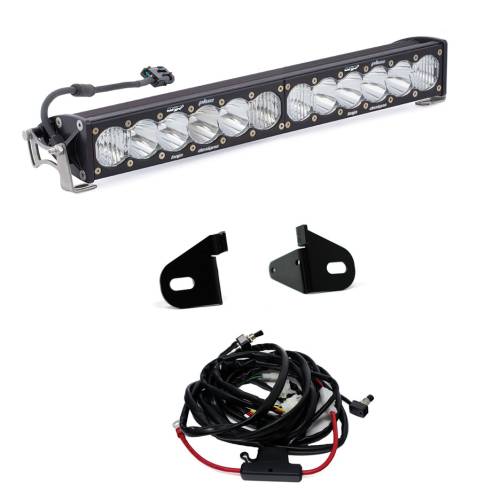 Baja Designs - Baja Designs OnX6+ 20 Inch Grille Light Bar Kit for Ford (2019-23) Ranger, Driving/Combo Light Pattern, Clear Lens