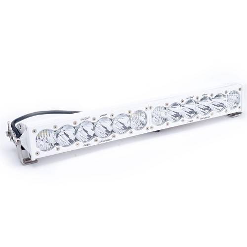 Baja Designs - Baja Designs 20 Inch OnX6+ White Straight LED Light Bar - Universal, Driving/Combo Light Pattern, Clear Lens