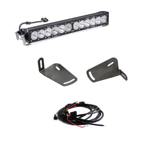Baja Designs - Baja Designs OnX6+ 20 Inch Bumper Light Bar Kit for RAM (2019-24) 1500 Rebel, Driving/Combo Light Pattern, Clear Lens