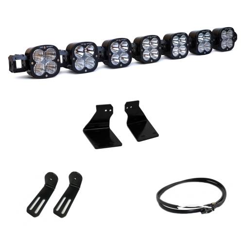Baja Designs - Baja Designs XL Linkable Bumper Light Kit for Ford (2020-22) F-250 / F-350 Super Duty, Multi-Pattern Light Pattern, Clear Lens, Toggle Wiring