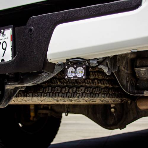 Baja Designs - Baja Designs S2 Sport Dual Reverse Light Kit for Toyota (2010-24) 4Runner / (2005-23) Tacoma, Wide Cornering Light Pattern, Clear Lens