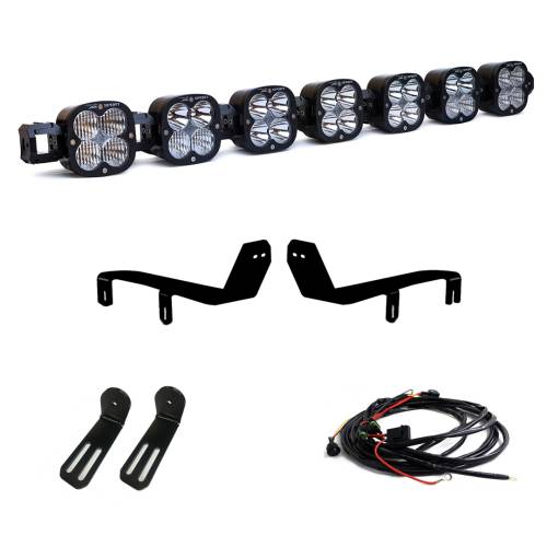 Baja Designs - Baja Designs XL Linkable Bumper Light Kit for Ford (2017-19) F-250/350 Super Duty, Multi-Pattern Light Pattern, Clear Lens, Toggle Wiring