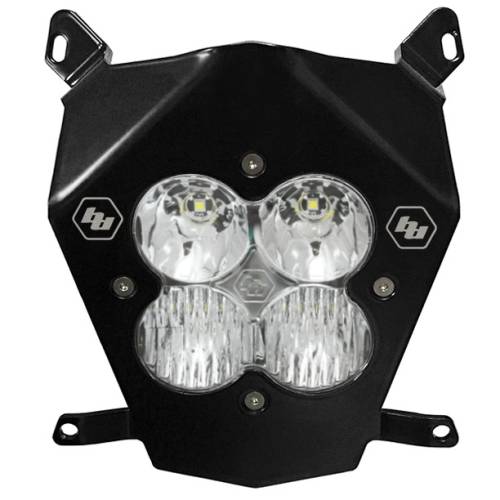 Baja Designs - Baja Designs XL Pro (D/C) Headlight Kit for KTM (2012-18) 690 Enduro R, Driving/Combo Light Pattern, Clear Lens