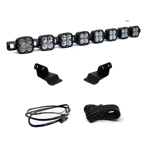 Baja Designs - Baja Designs XL Linkable Roof Mount Light Kit for Ford (2021-25) Bronco / (2022-25) Bronco Raptor, Multi-Pattern Light Pattern, Clear Lens, Upfitter Wiring