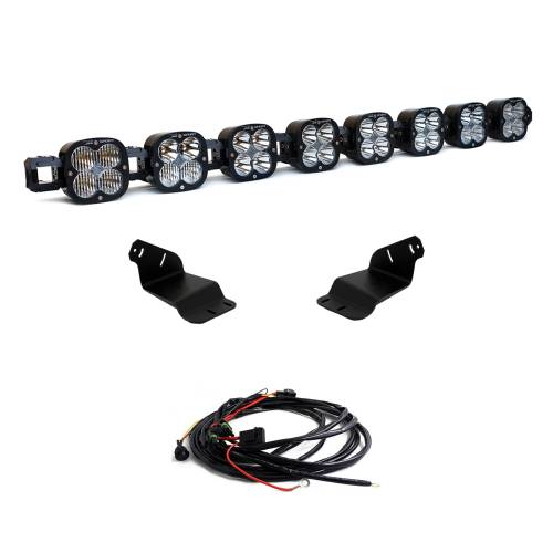 Baja Designs - Baja Designs XL Linkable Roof Mount Light Kit for Ford (2021-25) Bronco / (2022-25) Bronco Raptor, Multi-Pattern Light Pattern, Clear Lens, Toggle Wiring