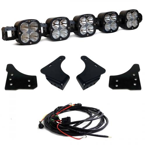 Baja Designs - Baja Designs XL Linkable Bumper Light Kit for Ford (2021-23) F-150, Multi-Pattern Light Pattern, Clear Lens, Toggle Wiring