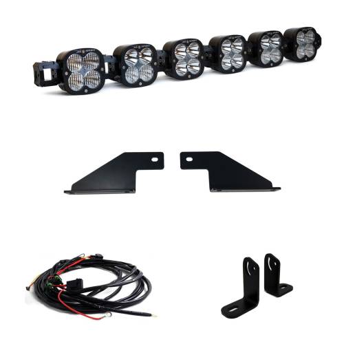 Baja Designs - Baja Designs XL Linkable Bumper Light Kit for Ford (2021-25) F-150 Raptor, Multi-Pattern Light Pattern, Clear Lens