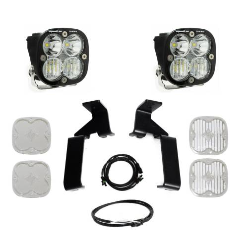 Baja Designs - Baja Designs Squadron Sport A-Pillar Light Kit for Ford (2021-25) Raptor / Raptor R / Raptor 37