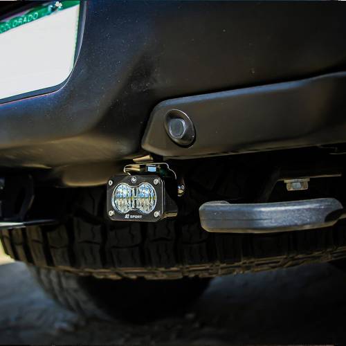 Baja Designs - Baja Designs S2 Sport Dual Reverse Light Kit for RAM (2021-24) 1500 TRX, Wide Cornering Light Pattern, Clear Lens