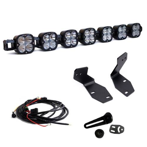 Baja Designs - Baja Designs 7XL Linkable Bumper Light Kit for Ford (2023-25) F-250/350 Super Duty, Multi-Pattern Light Pattern, Clear Lens, Toggle Wiring