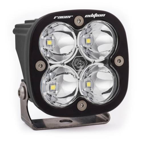 Baja Designs - Baja Designs Squadron Racer Edition LED Auxiliary Light Pod - Universal (Racer Spot Light Pattern, Clear Lens)