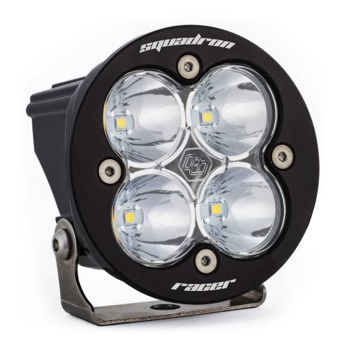 Baja Designs - Baja Designs Squadron-R Racer Edition LED Auxiliary Light Pod - Universal (Racer Spot Light Pattern, Clear Lens)