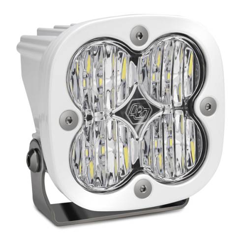 Baja Designs - Baja Designs Squadron Pro White LED Auxiliary Light Pod - Universal, Wide Cornering Light Pattern, Clear Lens