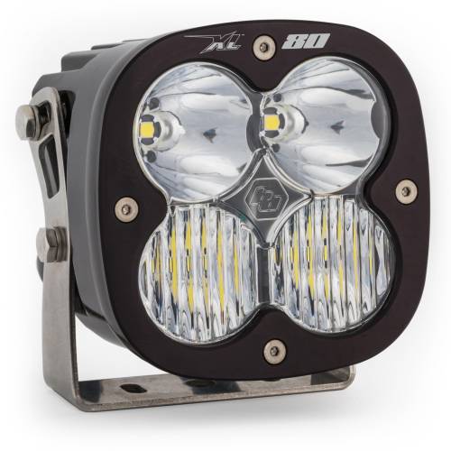 Baja Designs - Baja Designs XL80 LED Auxiliary Light Pod - Universal (Driving/Combo Light Pattern, Clear Lens)