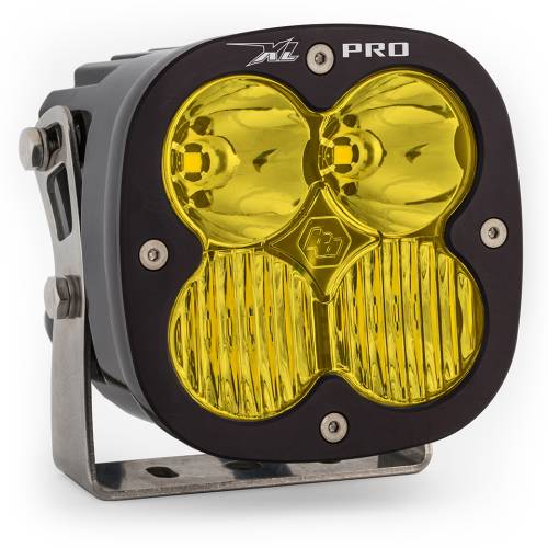 Baja Designs - Baja Designs XL Pro LED Auxiliary Light Pod - Universal, Driving/Combo Light Pattern, Baja Amber Lens