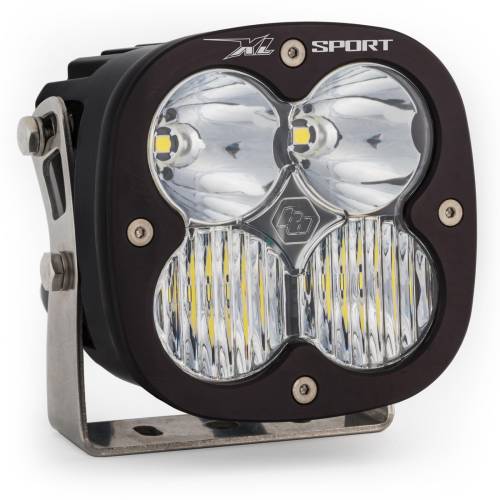 Baja Designs - Baja Designs XL Sport LED Auxiliary Light Pod - Universal (Driving/Combo Light Pattern, Clear Lens)