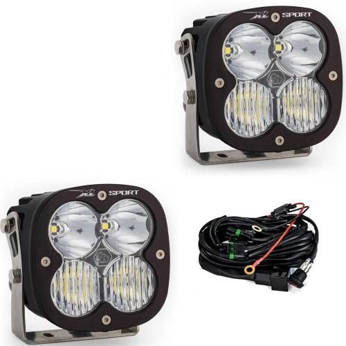 Baja Designs - Baja Designs XL Sport LED Auxiliary Light Pod Pair - Universal, Driving/Combo Light Pattern, Clear Lens