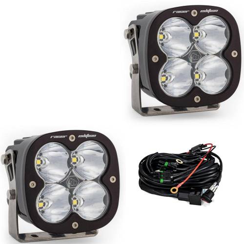 Baja Designs - Baja Designs XL Racer Edition LED Auxiliary Light Pod Pair - Universal (Racer Spot Light Pattern, Clear Lens)