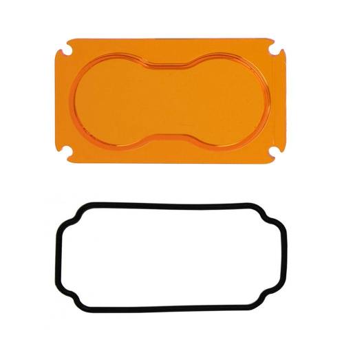Baja Designs - Baja Designs S2 Light Pod Lens Kit - Universal (Spot Light Pattern, Factory Amber Lens)