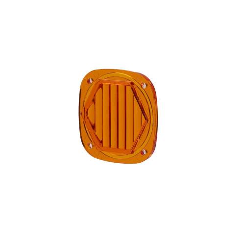 Baja Designs - Baja Designs S1 Light Pod Lens Kit - Universal (Wide Cornering Light Pattern, Factory Amber Lens)