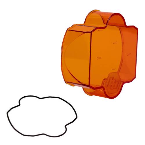 Baja Designs - Baja Designs LP6 Light Pod Head Light Lens Kit - Universal (Spot Light Pattern, Factory Amber Lens)
