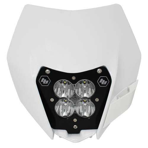 Baja Designs - Baja Designs XL80 (D/C) Headlight Kit w/Shell for KTM (2014-16) 250 XCF-W/350 EXC-F/450 XC-W/500 EXC; (2013-16) 500 XC-W