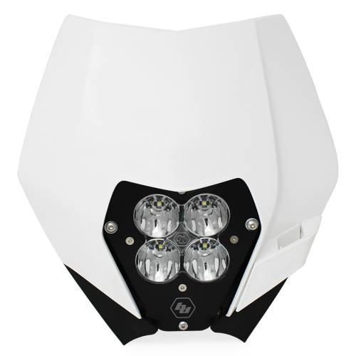 Baja Designs - Baja Designs XL80 (D/C) Headlight Kit w/Shell for KTM (2008-13) 250 XCF-W; (2012-13) 350 EXC-F; (2009-10) 400 XC-W; (2008-11) 450 EXC-R; (2008-13) 450 XC-W; (2012-13) 500 EXC; (2012-13) 500 XC-W; (2008-11) 530 EXC-R/530 XC-W