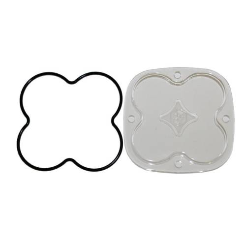Baja Designs - Baja Designs Squadron Light Pod Lens Kit - Universal (Spot Light Pattern, Clear Lens)
