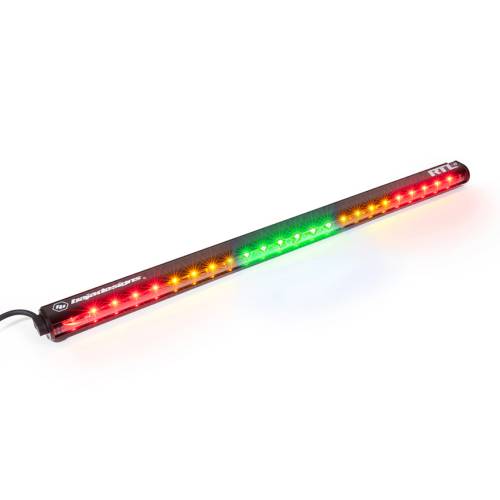 Baja Designs - Baja Designs 30 Inch LED Rear Light Bar RTL-G Solid Amber, Green Center, Flashing Amber - Universal