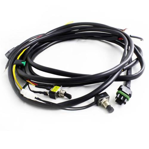 Baja Designs - Baja Designs OnX6/XL Hi-Power w/Mode Switch 2-Light Max (355 Watts) Wiring Harness - Universal