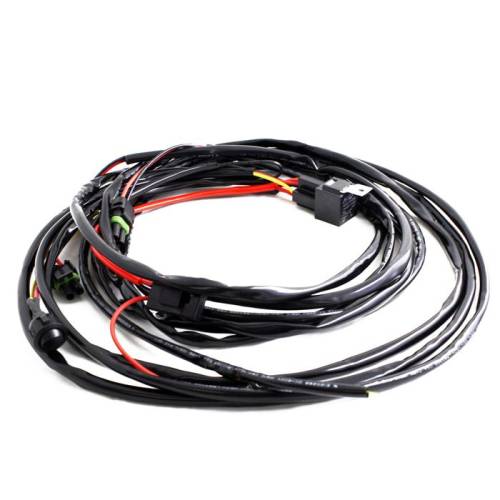 Baja Designs - Baja Designs Squadron/S2/S1 On/Off 2-Light Max (150 Watts) Wiring Harness - Universal