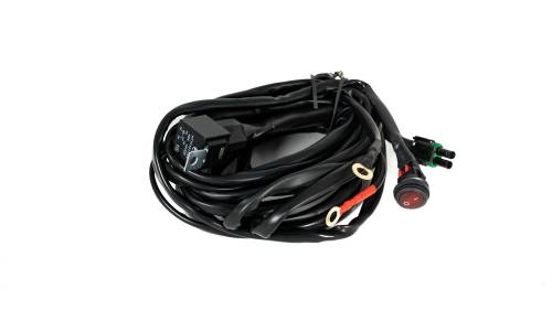 Baja Designs - Baja Designs Squadron/S2/S1 On/Off 2-Pin Single Light Wiring Harness - Universal