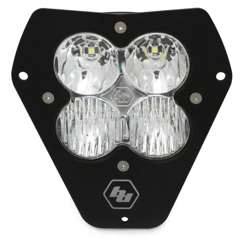 Baja Designs - Baja Designs XL Sport (A/C) Headlight Kit for KTM (2008-13), Driving/Combo Light Pattern, Clear Lens