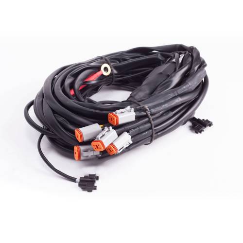 Baja Designs - Baja Designs LP6, LP4 / Upfitter Wiring Harness - 5 Light Max - Universal