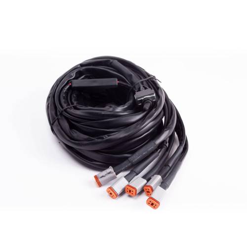 Baja Designs - Baja Designs LP6, LP4 Wiring Harness - 5 Light Max - Universal