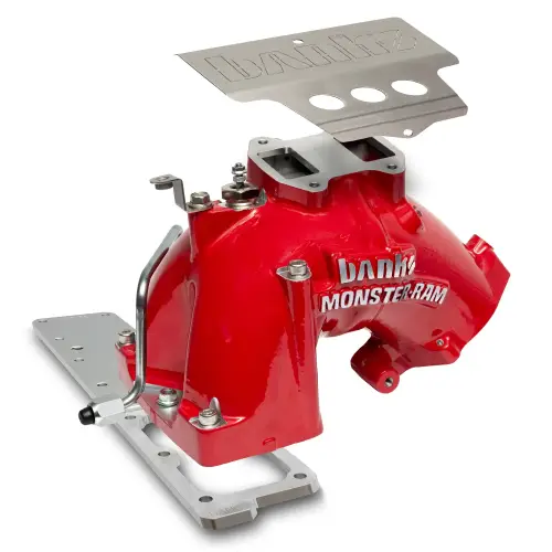 Banks Power - Banks Monster-Ram Intake and Killer Grid Heater Upgrade for Ram (2007.5-12) 6.7L Cummins 3500-5500 Cab & Chassis, Red