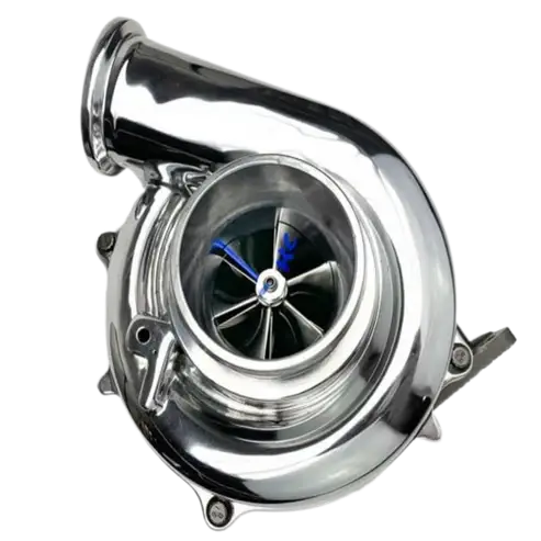 KC Turbos - KC Turbos Stock Plus Billet Turbo for Ford (1994-98) 7.3L Power Stroke OBS (.84 A/R, Fire Truck Red)