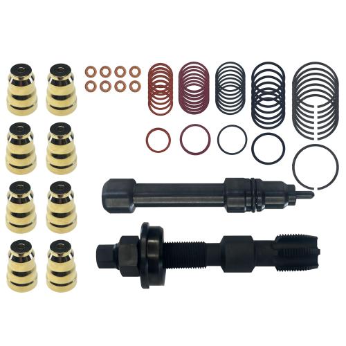 Rosewood Diesel Shop - Rosewood Diesel Injector Sleeve Removal/Installation Package, Ford (1994-03) 7.3L Power Stroke (Tool, O-Rings, & Sleeves)