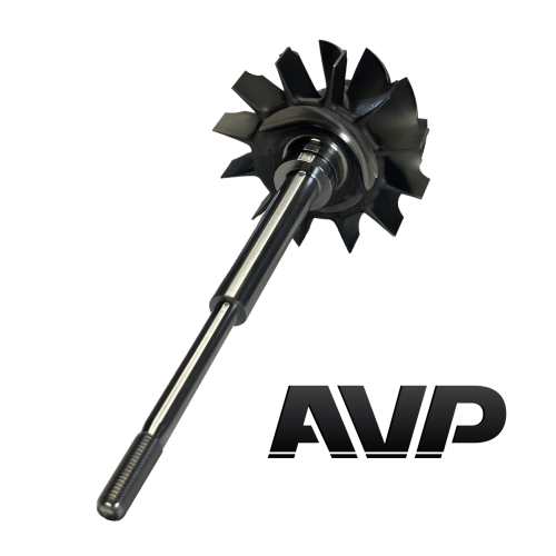 AVP Turbine Wheel & Shaft, Holset HX35/HX35W/HY35/H1C Turbos
