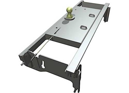 B&W Trailer Hitches - B&W Turnover Ball Gooseneck Hitch for Dodge/Ram (2006-12) 1500 & (06-13) 2500/3500, Mega Cab