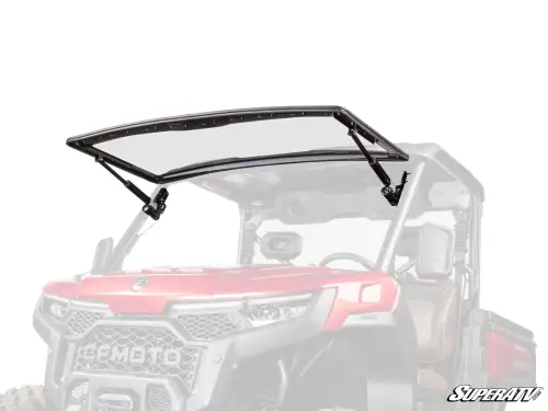 SuperATV - SuperATV Maxdrive Power Flip Windshield for CFMoto (2025) U10 Pro