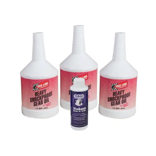 Yukon Gear & Axle - Yukon Redline Synthetic "Shock Proof" Oil with Positraction Additive, 3 Quarts