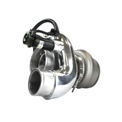 Industrial Injection - Industrial Injection HE351 XR2 Series 63MM Billet Upgrade Turbo 64MM TWSA for Ram (2004.5-07) 5.9L Cummins (Polished)