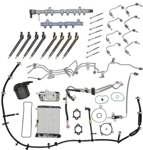 Alliant Power - Alliant Power Fuel Contamination Kit for Ford (2023-26) 6.7L Power Stroke, No Pump